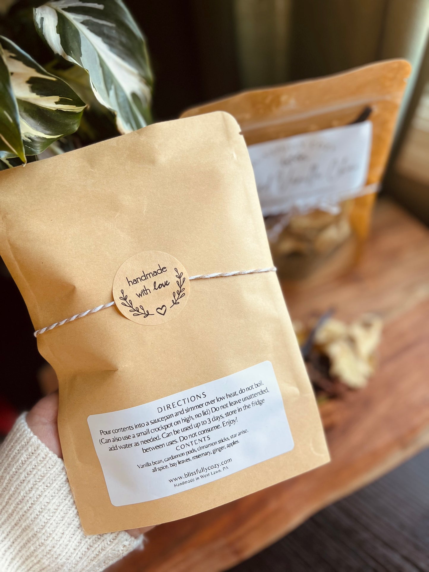 Spiced Vanilla Chai Simmer Pot