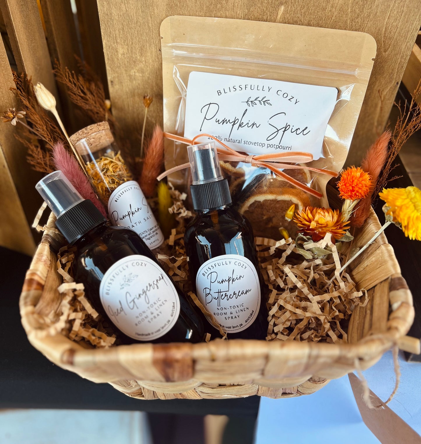 Fall Scents Gift Basket