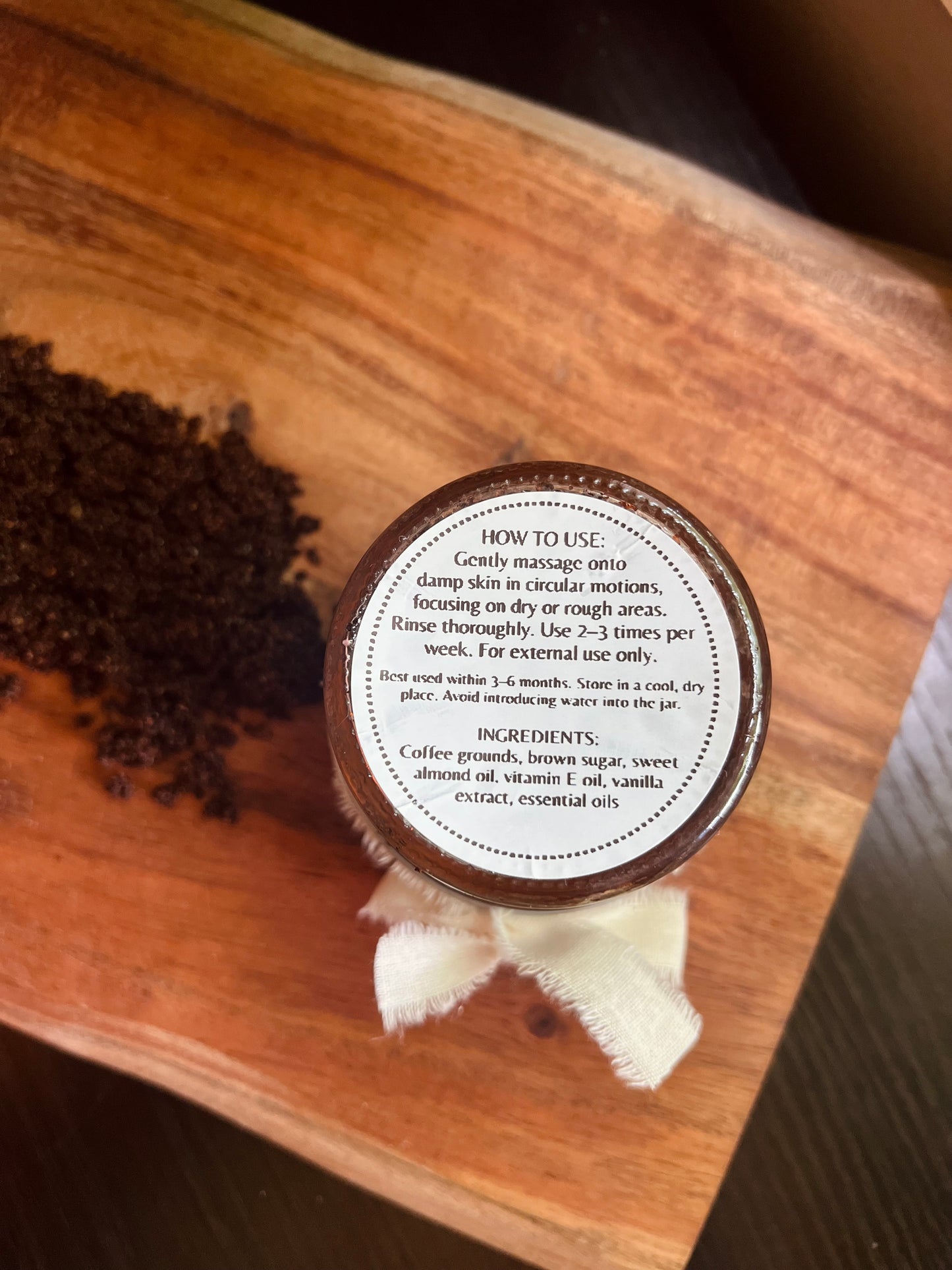 Vanilla Coffee Scrub