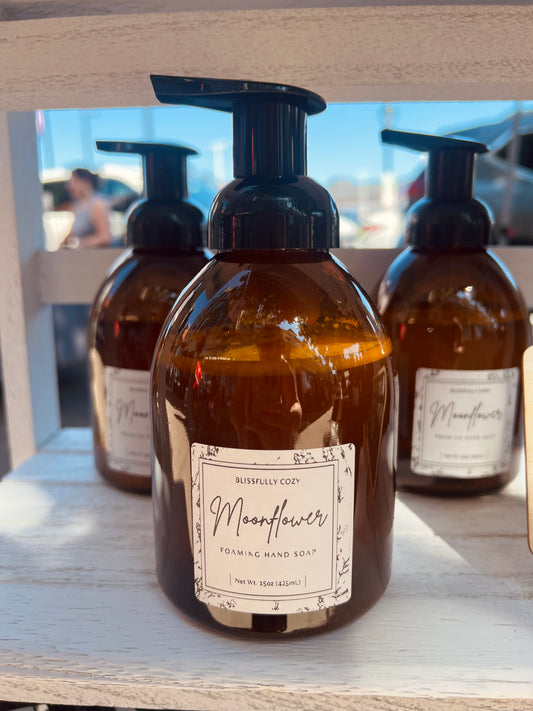 Moonflower foaming hand soap