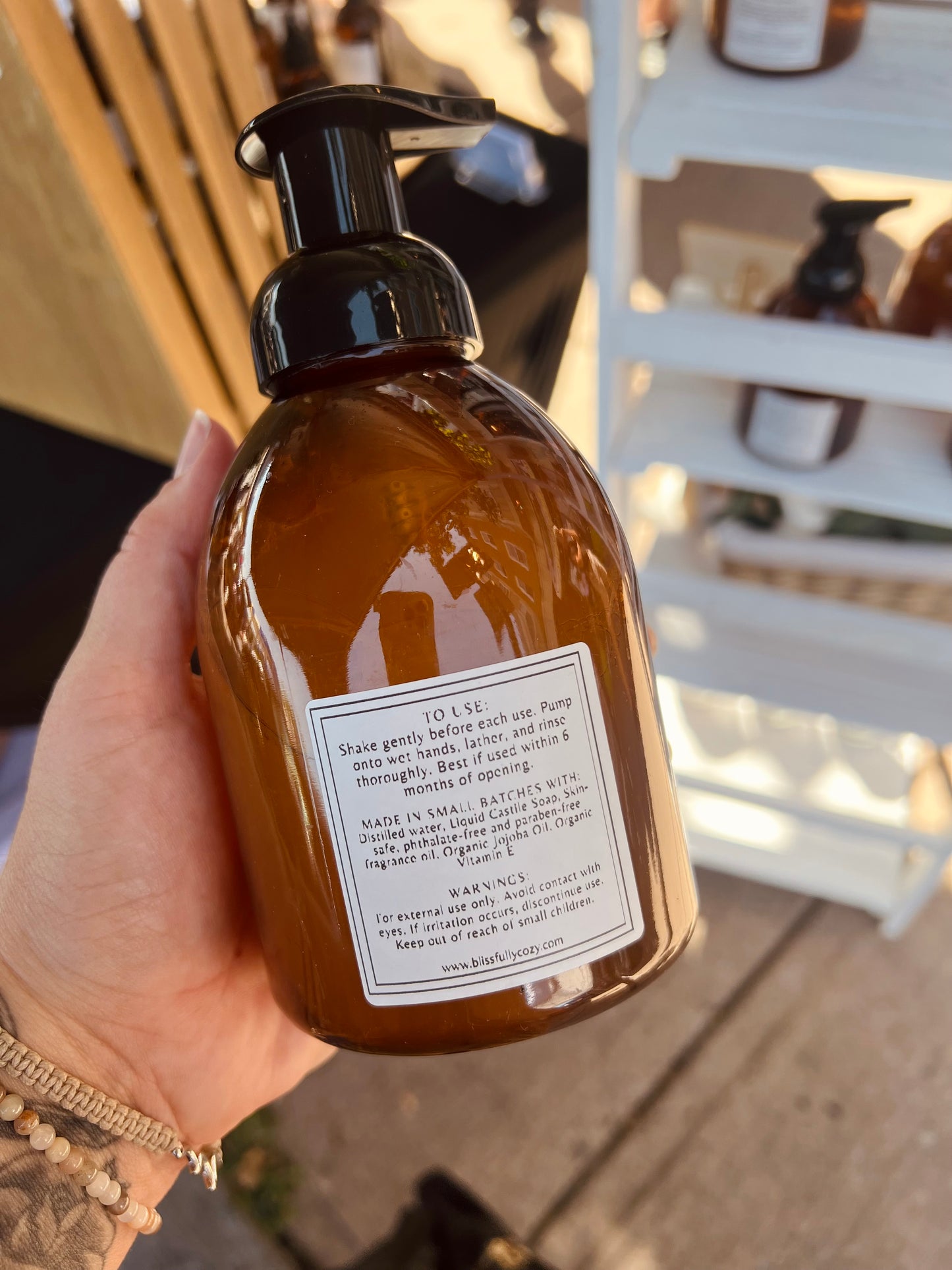 Iced Gingersnap Foaming Hand Soap