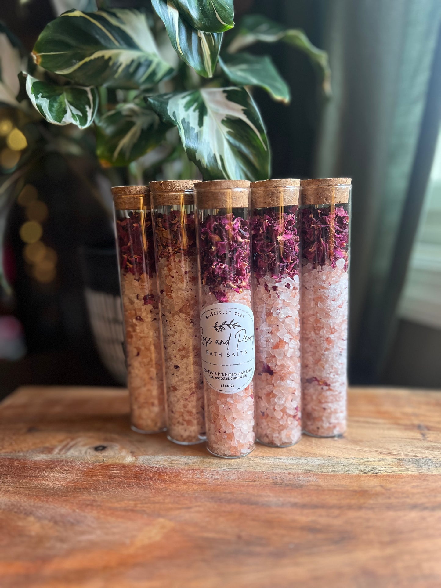 Rose and Peony Bath Salts