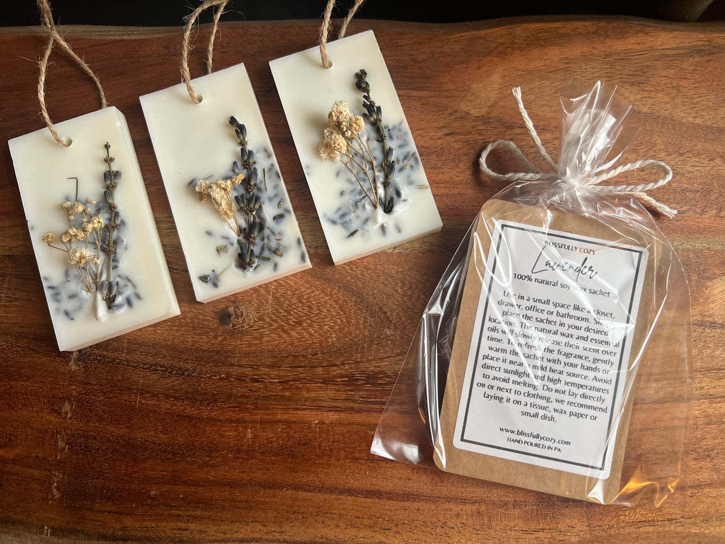 Lavender Wax Sachet