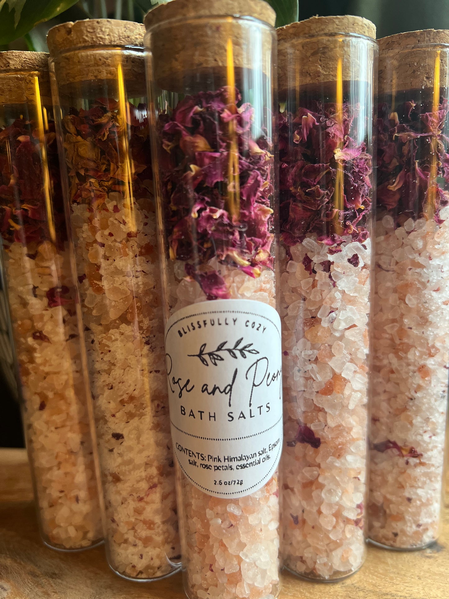 Rose and Peony Bath Salts