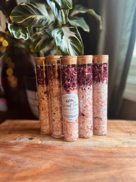 Rose and Peony Bath Salts