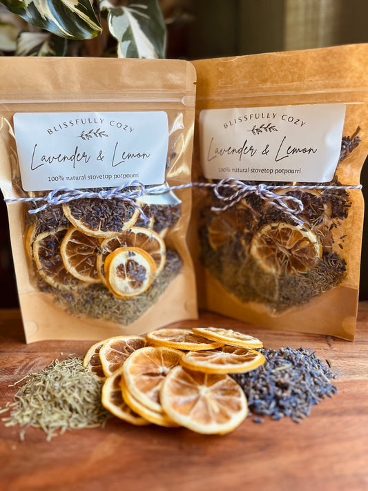 Lavender and Lemon Simmer Pot